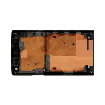Lcd Frame Middle Chassis For Sony Xperia S White By - Maxbhi Com