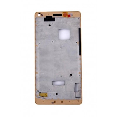 Lcd Frame Middle Chassis For Huawei Mate S Gold By - Maxbhi Com