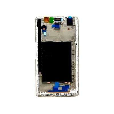 Lcd Frame Middle Chassis For Lg G4 Stylus 4g Black By - Maxbhi Com