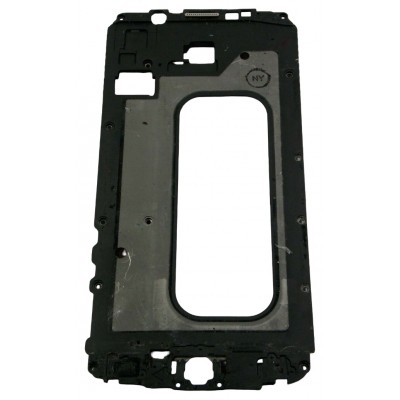 Lcd Frame Middle Chassis For Samsung Galaxy A8 Duos Gold By - Maxbhi Com