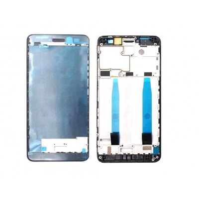 Lcd Frame Middle Chassis For Lenovo K6 32gb White By - Maxbhi Com