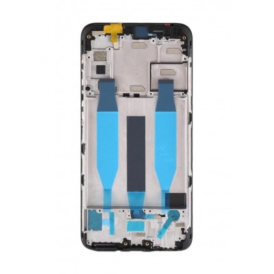 Lcd Frame Middle Chassis For Meizu 16xs Blue By - Maxbhi Com
