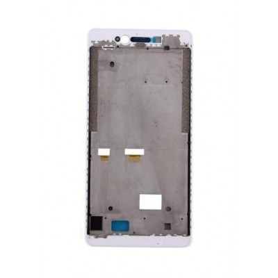 Lcd Frame Middle Chassis For Oppo A53 White By - Maxbhi Com