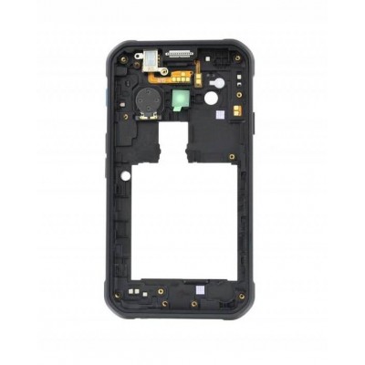 Lcd Frame Middle Chassis For Samsung Galaxy Smg388f Touch Black By - Maxbhi Com