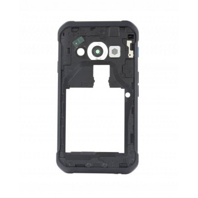 Lcd Frame Middle Chassis For Samsung Galaxy Xcover 3 G389f Grey By - Maxbhi Com