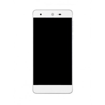 Lcd Frame Middle Chassis For Sharp Z2 Silver By - Maxbhi Com