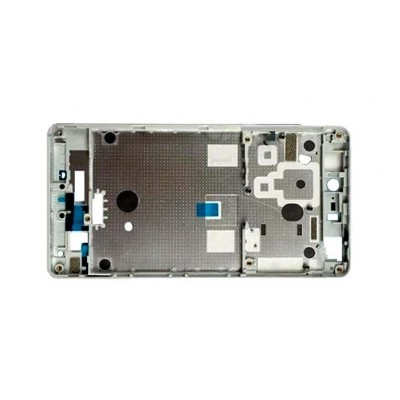 Lcd Frame Middle Chassis For Xiaomi Mi 4s White By - Maxbhi Com