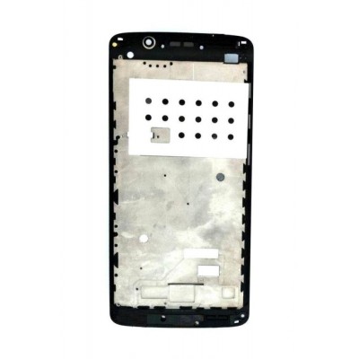 Lcd Frame Middle Chassis For Zte Axon 7 Grey By - Maxbhi Com