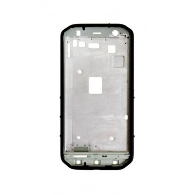 Lcd Frame Middle Chassis For Cat S31 White By - Maxbhi Com