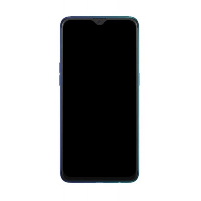 Lcd Frame Middle Chassis For Oppo Reno A Black By - Maxbhi Com