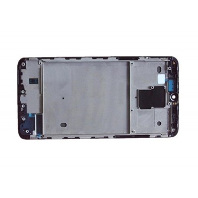 Lcd Frame Middle Chassis For Meizu 15 Plus Blue By - Maxbhi Com