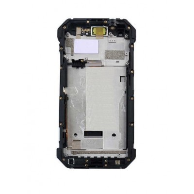 Lcd Frame Middle Chassis For Ulefone Armor 3wt Black By - Maxbhi Com