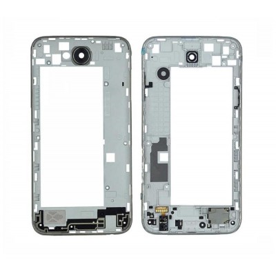 Lcd Frame Middle Chassis For Lg X Power 3 White By - Maxbhi Com