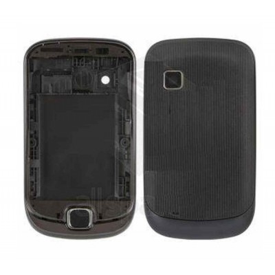 Full Body Housing For Samsung Galaxy Fit S5670 White Black - Maxbhi Com
