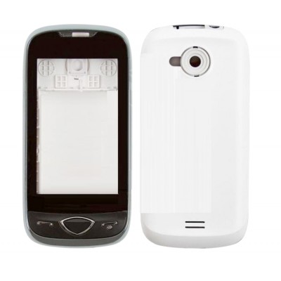 Full Body Housing For Samsung S5560 Marvel White - Maxbhi Com