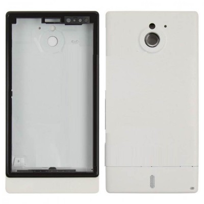 Full Body Housing For Sony Xperia Mt27i Pepper White - Maxbhi Com
