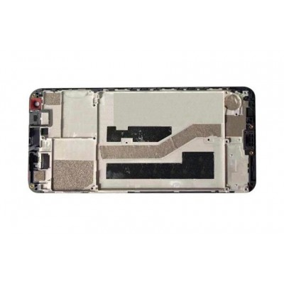 Lcd Frame Middle Chassis For Zte Blade V9 Vita Black By - Maxbhi Com