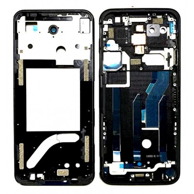 Lcd Frame Middle Chassis For Nubia Red Magic 5g Black By - Maxbhi Com