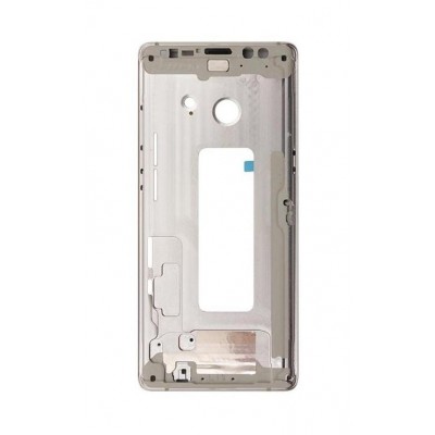 Lcd Frame Middle Chassis For Samsung Galaxy Note 8 White By - Maxbhi Com