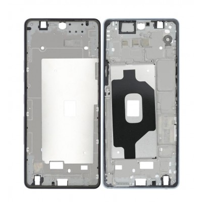 Lcd Frame Middle Chassis For Lg Stylo 6 White By - Maxbhi Com