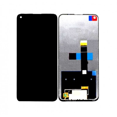 Lcd With Touch Screen For Lg K61 Black By - Maxbhi Com