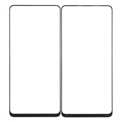 Replacement Front Glass For Vivo Iqoo Z1 Black By - Maxbhi Com