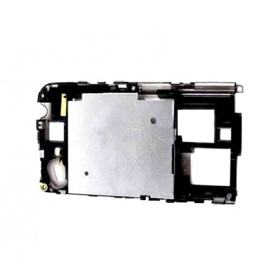 Lcd Frame Middle Chassis For Htc Desire A8181 Silver By - Maxbhi Com
