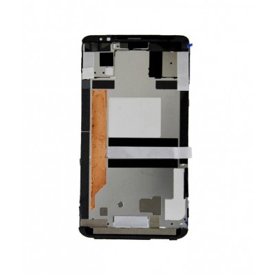 Lcd Frame Middle Chassis For Htc Hd2 White By - Maxbhi Com