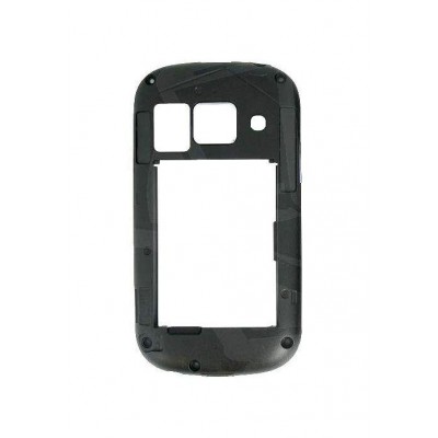 Lcd Frame Middle Chassis For Samsung Galaxy Fame Duos S6812 Black By - Maxbhi Com