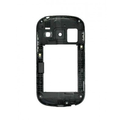 Lcd Frame Middle Chassis For Samsung Galaxy Fame S6810p With Nfc Blue By - Maxbhi Com