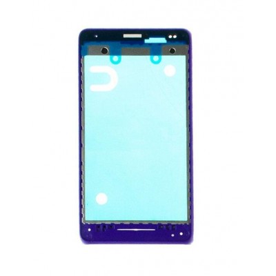 Lcd Frame Middle Chassis For Sony Xperia E1 Purple By - Maxbhi Com