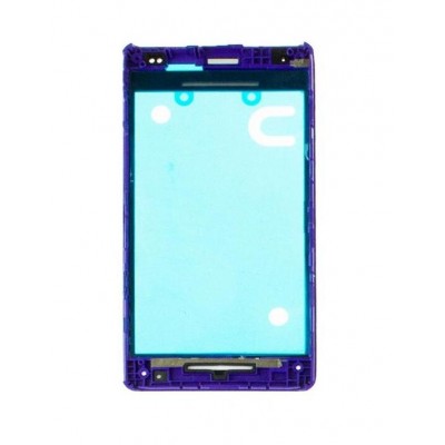 Lcd Frame Middle Chassis For Sony Xperia E1 Purple By - Maxbhi Com