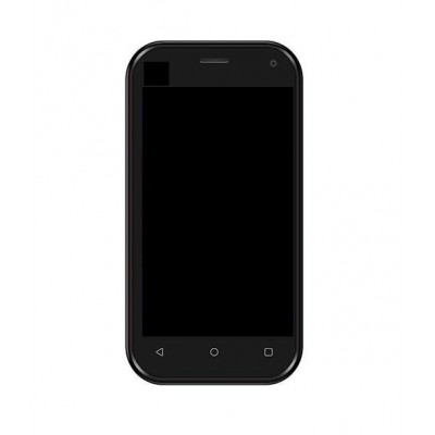 Lcd Frame Middle Chassis For Blu Advance L5 White By - Maxbhi Com