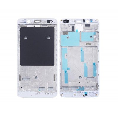 Lcd Frame Middle Chassis For Bq Aquaris V White By - Maxbhi Com