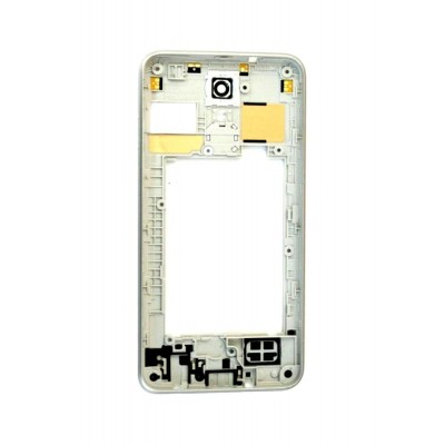 Lcd Frame Middle Chassis For Lg Tribute Empire White By - Maxbhi Com