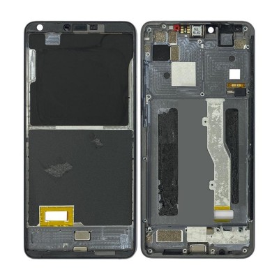 Lcd Frame Middle Chassis For Vodafone Smart X9 Black By - Maxbhi Com