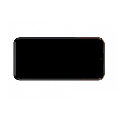 Lcd Frame Middle Chassis For Wiko View 3 Pro Black By - Maxbhi Com