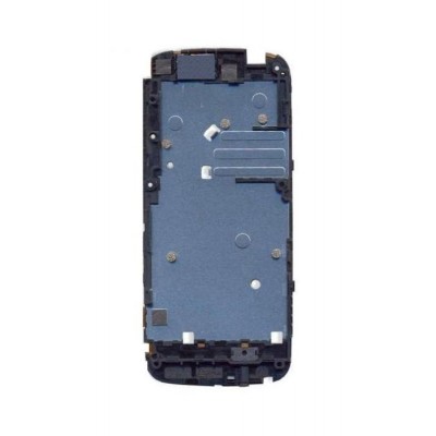 Lcd Frame Middle Chassis For Nokia 5230 Nuron Black By - Maxbhi Com