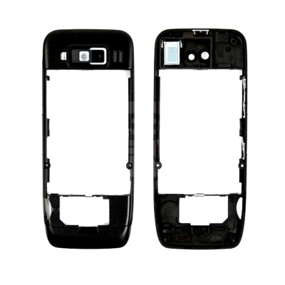 Lcd Frame Middle Chassis For Nokia E52 Silver By - Maxbhi Com
