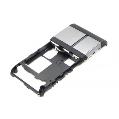 Lcd Frame Middle Chassis For Sony Ericsson C905 White By - Maxbhi Com