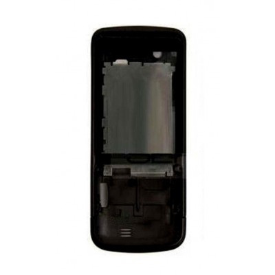 Lcd Frame Middle Chassis For Nokia C301 Touch And Type Black By - Maxbhi Com