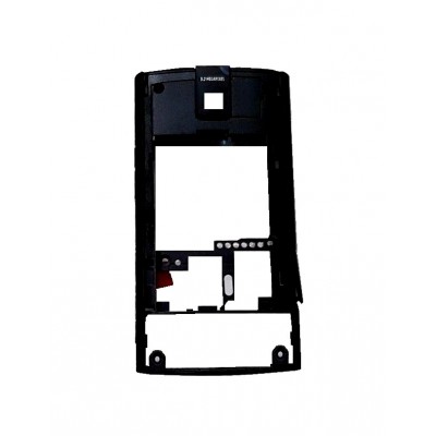 Lcd Frame Middle Chassis For Nokia X3 Blue Silver By - Maxbhi Com