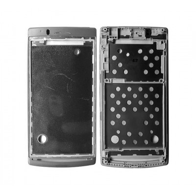 Lcd Frame Middle Chassis For Sony Ericsson Xperia Arc Silver By - Maxbhi Com