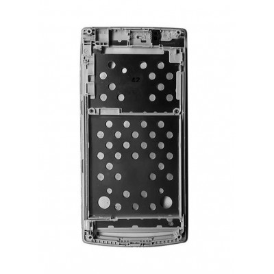 Lcd Frame Middle Chassis For Sony Ericsson Xperia Arc Silver By - Maxbhi Com