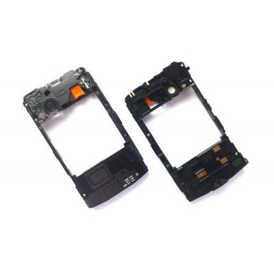 Lcd Frame Middle Chassis For Sony Ericsson Xperia Sk17i Red By - Maxbhi Com