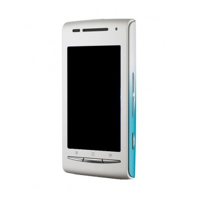 Lcd Frame Middle Chassis For Sony Ericsson Xperia X8silver By - Maxbhi Com