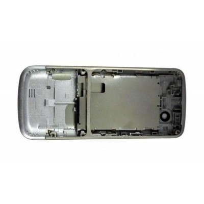 Lcd Frame Middle Chassis For Nokia C301 64 Mb Ram Silver By - Maxbhi Com