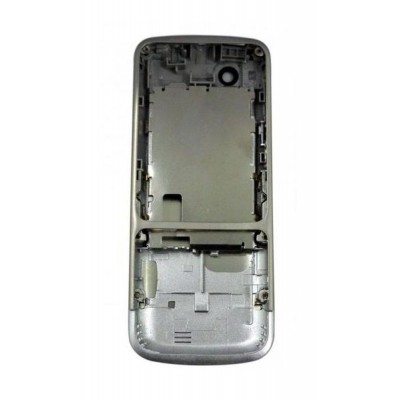 Lcd Frame Middle Chassis For Nokia C301 64 Mb Ram White By - Maxbhi Com
