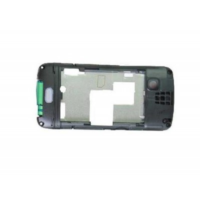Lcd Frame Middle Chassis For Nokia C504 Black By - Maxbhi Com