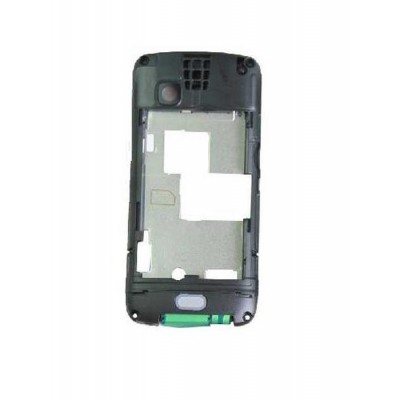 Lcd Frame Middle Chassis For Nokia C504 Blue By - Maxbhi Com